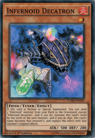 Infernoid Decatron [CORE-EN039] Super Rare - Josh's Cards