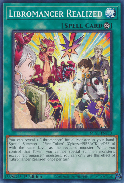 Libromancer Realized [MP23-EN113] Common - Josh's Cards