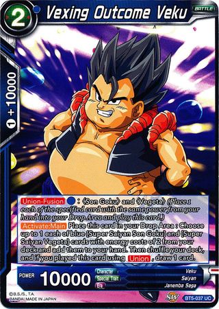 Vexing Outcome Veku (BT5-037) [Miraculous Revival] Parallel Foil