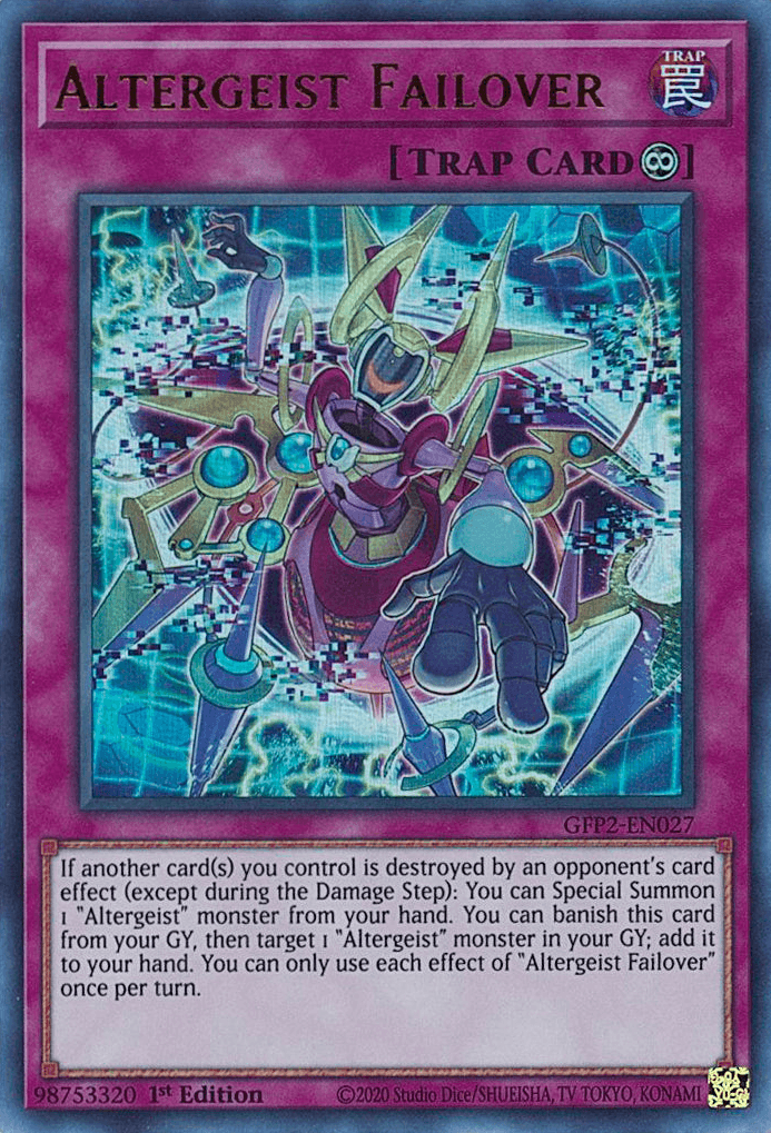 Altergeist Failover [GFP2-EN027] Ultra Rare - Josh's Cards