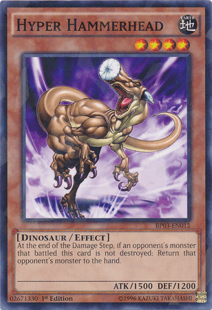 Hyper Hammerhead [BP03-EN012] Shatterfoil Rare - Josh's Cards