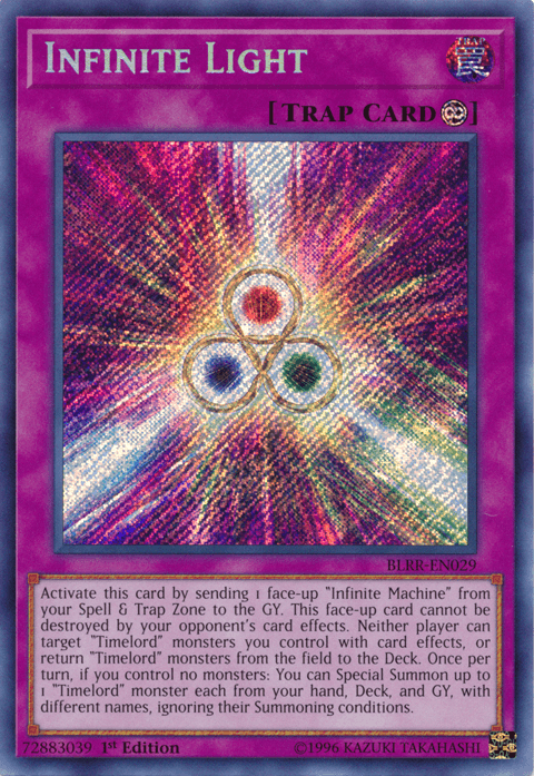 Infinite Light [BLRR-EN029] Secret Rare - Josh's Cards