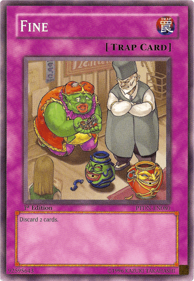 Fine [PTDN-EN080] Common - Josh's Cards