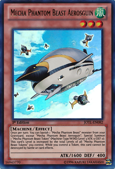 Mecha Phantom Beast Aerosguin [JOTL-EN082] Ultra Rare - Josh's Cards