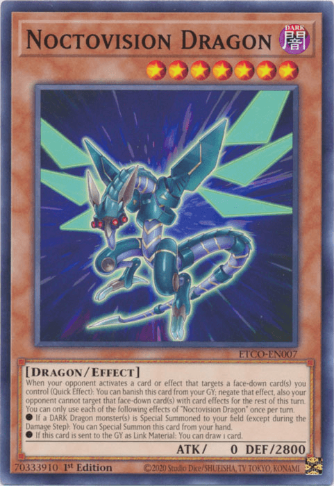 Noctovision Dragon [ETCO-EN007] Common - Josh's Cards