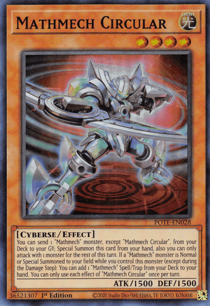 Mathmech Circular [POTE-EN028] Super Rare - Josh's Cards