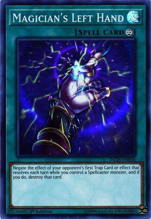 Magician's Left Hand [INCH-EN058] Super Rare - Josh's Cards