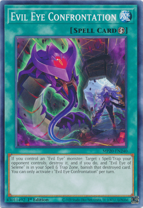 Evil Eye Confrontation [MP20-EN240] Common - Josh's Cards