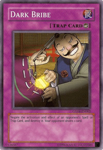 Dark Bribe (GX Tag Force 2) [GX04-EN002] Super Rare - Josh's Cards