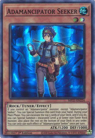 Adamancipator Seeker [MP21-EN224] Super Rare - Josh's Cards