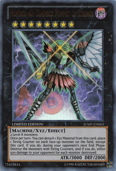 Number 40: Gimmick Puppet of Strings [JUMP-EN063] Ultra Rare - Josh's Cards