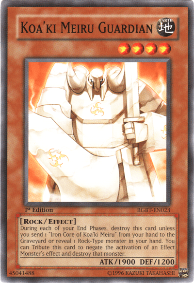 Koa'ki Meiru Guardian [RGBT-EN023] Common - Josh's Cards