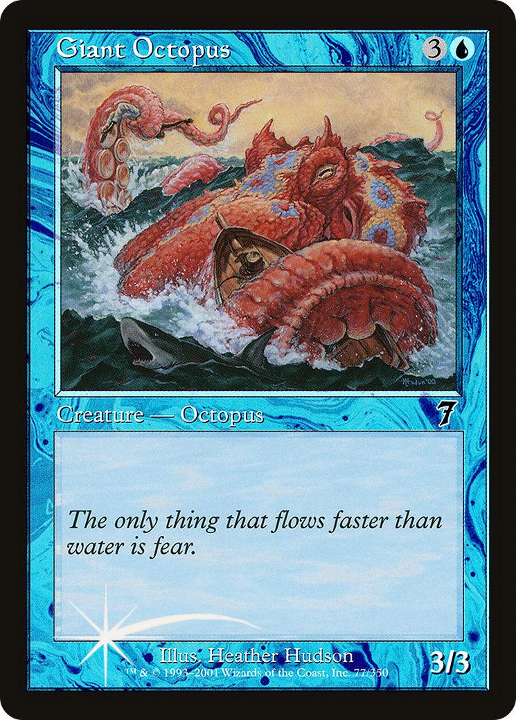 Giant Octopus [Seventh Edition] Foil