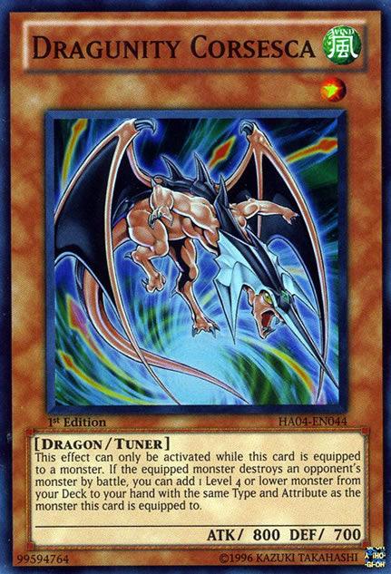 Dragunity Corsesca [HA04-EN044] Super Rare - Josh's Cards
