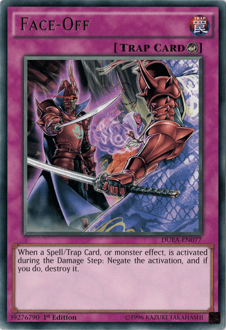 Face-Off [DUEA-EN077] Rare - Josh's Cards