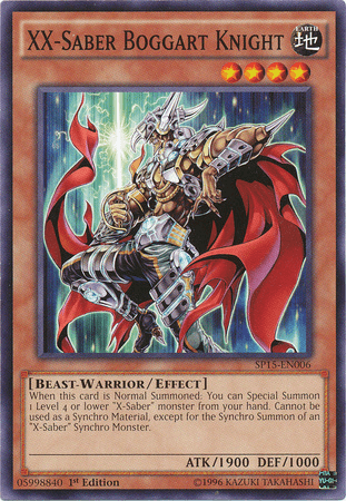 XX-Saber Boggart Knight [SP15-EN006] Common - Josh's Cards