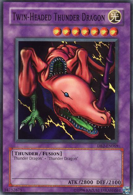 Twin-Headed Thunder Dragon [DB2-EN069] Common - Josh's Cards