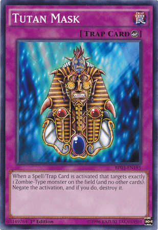 Tutan Mask [BP03-EN195] Common - Josh's Cards