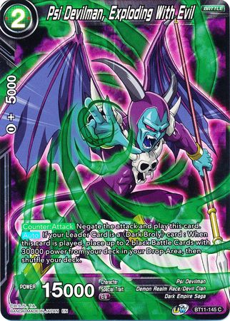 Psi Devilman, Exploding With Evil (BT11-145) [Vermilion Bloodline 2nd Edition] Parallel Foil