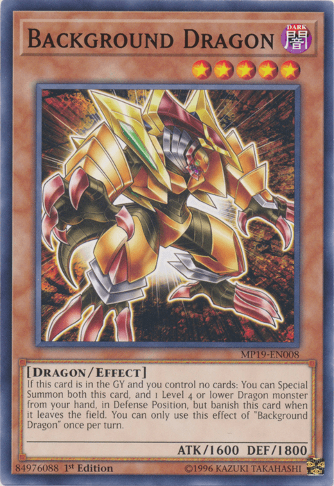 Background Dragon [MP19-EN008] Common - Josh's Cards