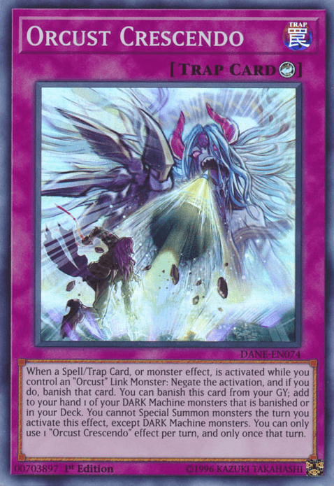 Orcust Crescendo [DANE-EN074] Super Rare - Josh's Cards