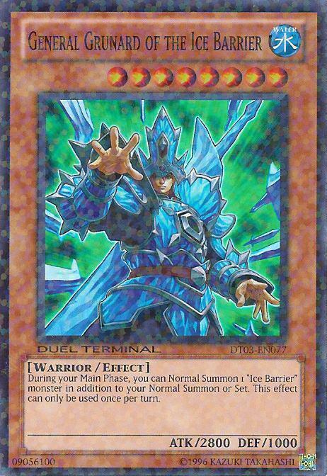 General Grunard of the Ice Barrier [DT03-EN077] Super Rare - Josh's Cards