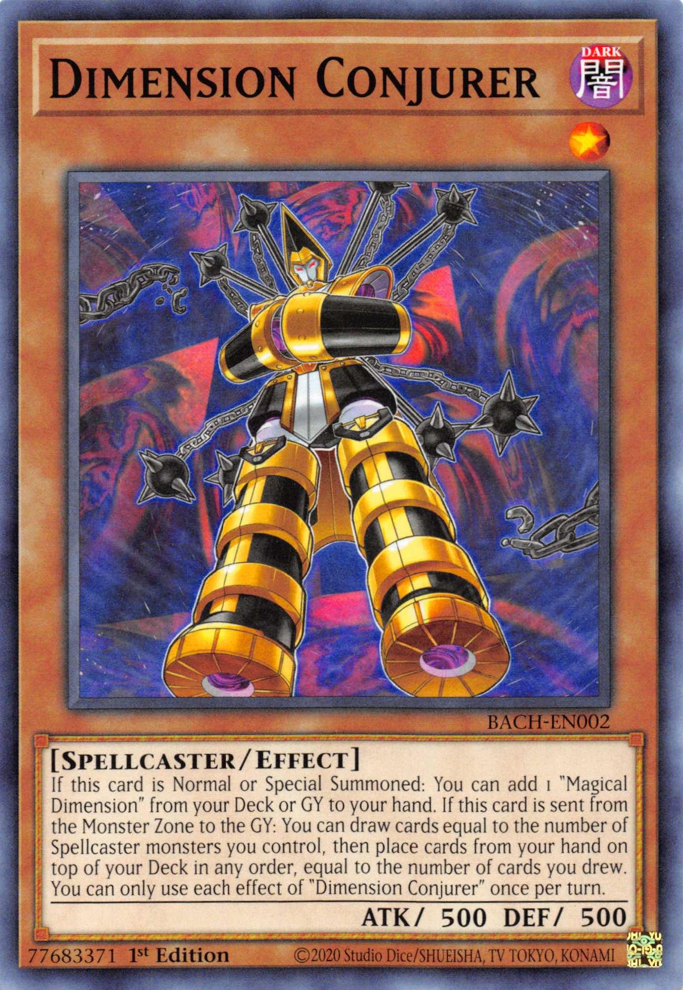 Dimension Conjurer [BACH-EN002] Common - Josh's Cards