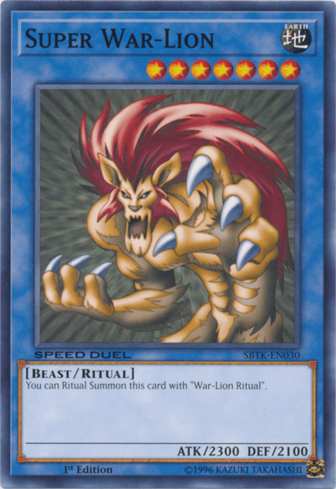 Super War-Lion [SBTK-EN030] Common - Josh's Cards