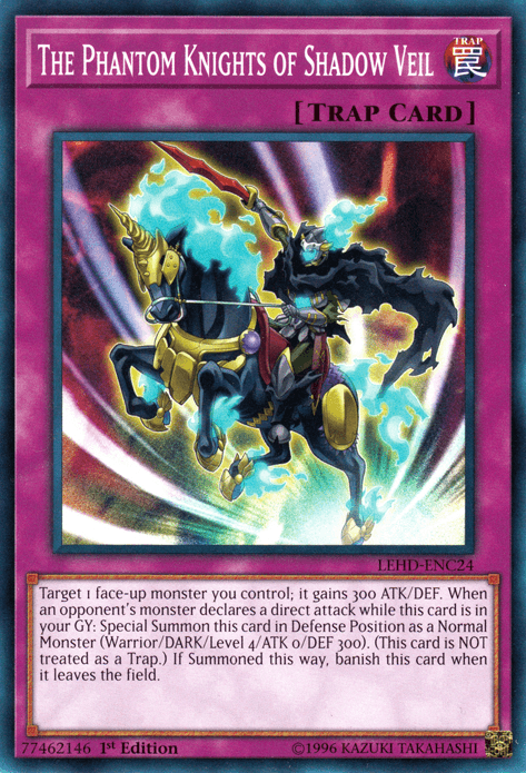 The Phantom Knights of Shadow Veil [LEHD-ENC24] Common - Josh's Cards