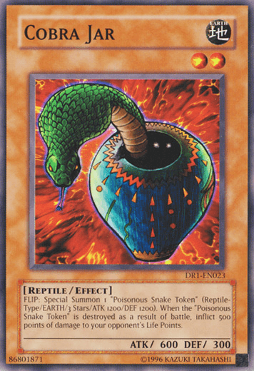 Cobra Jar [DR1-EN023] Common - Josh's Cards