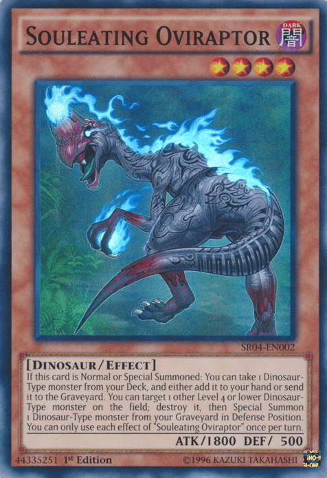 Souleating Oviraptor [SR04-EN002] Super Rare - Josh's Cards