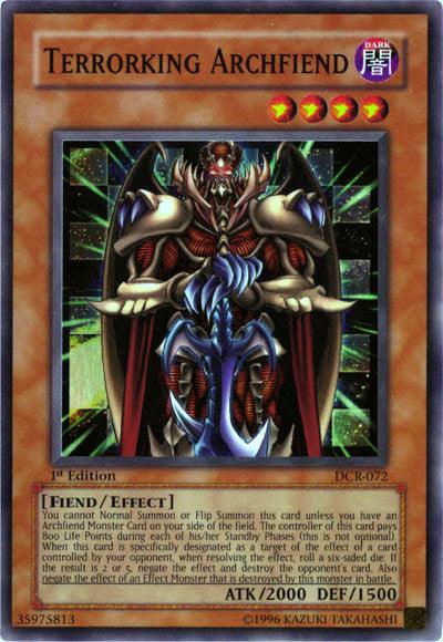 Terrorking Archfiend [DCR-072] Super Rare - Josh's Cards