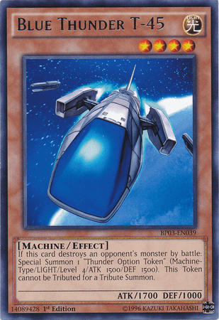 Blue Thunder T-45 [BP03-EN039] Rare - Josh's Cards
