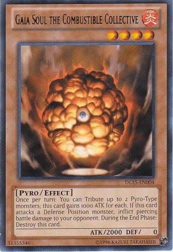 Gaia Soul the Combustible Collective (Green) [DL15-EN004] Rare - Josh's Cards
