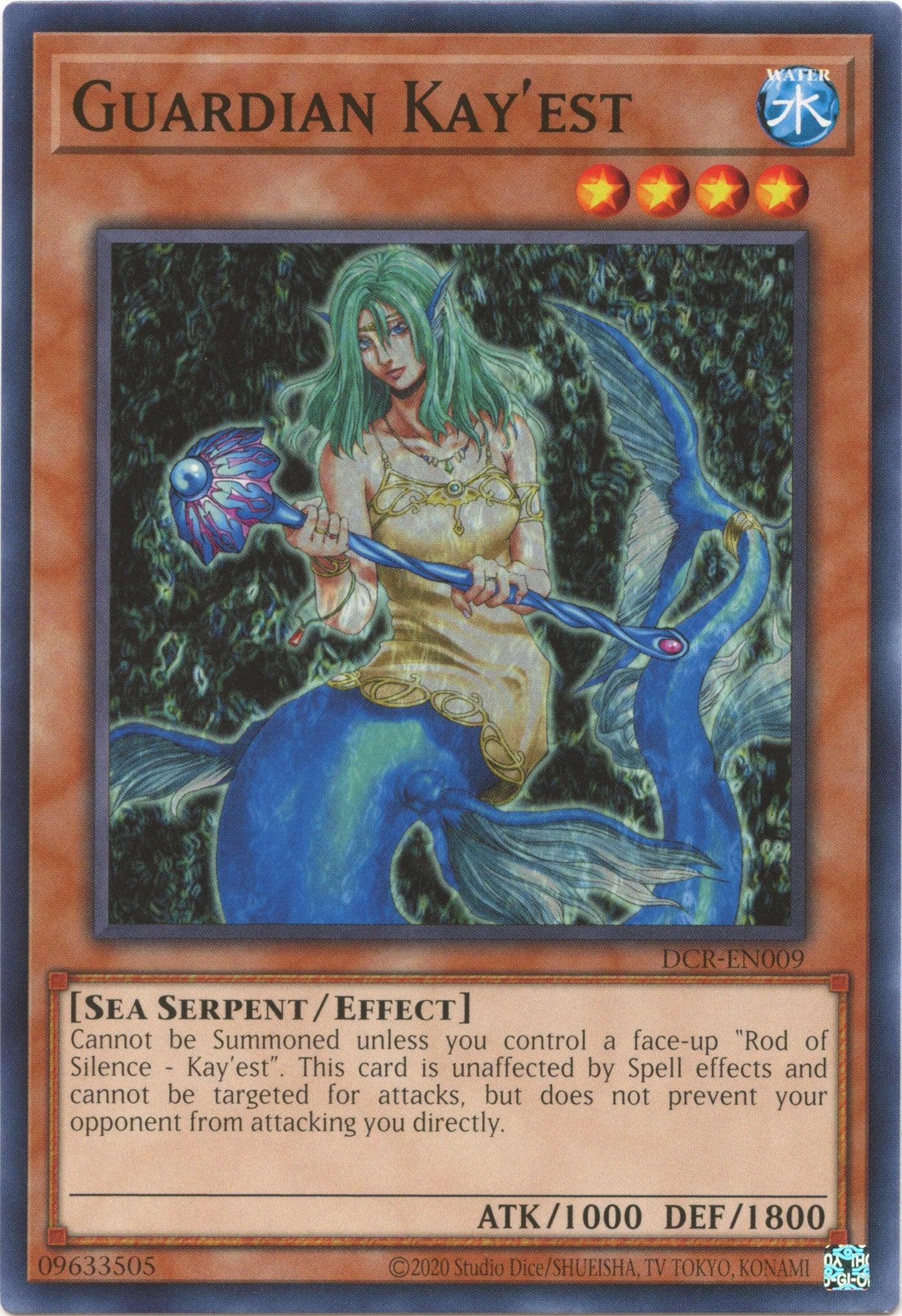 Guardian Kay'est (25th Anniversary) [DCR-EN009] Common - Josh's Cards