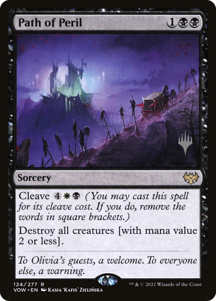 Path of Peril (PPDSK-124P) - Innistrad: Crimson Vow Promos