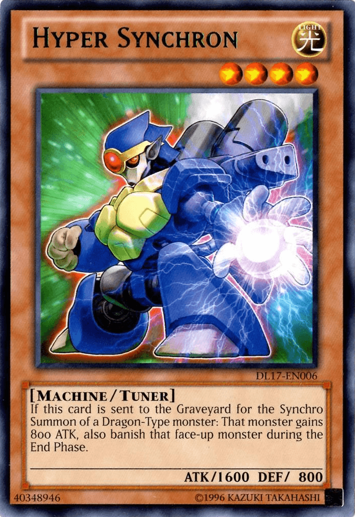 Hyper Synchron (Green) [DL17-EN006] Rare - Josh's Cards