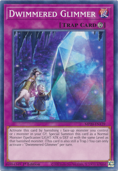 Dwimmered Glimmer [MP20-EN139] Common - Josh's Cards