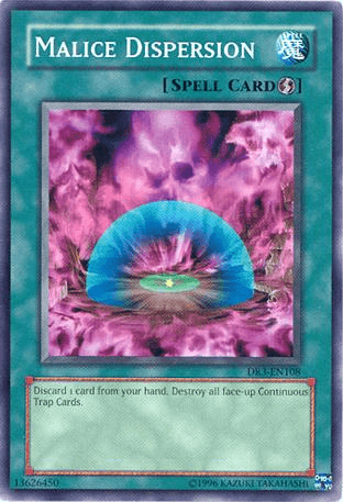Malice Dispersion [DR3-EN108] Common - Josh's Cards