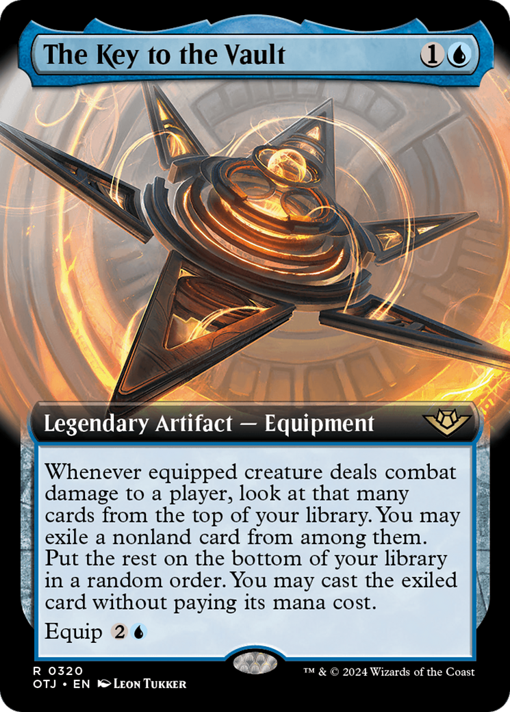 The Key to the Vault (OTJ-320) - Outlaws of Thunder Junction: (Extended Art) Foil