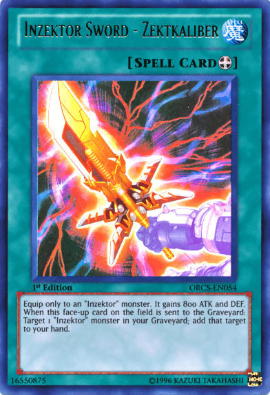 Inzektor Sword - Zektkaliber [ORCS-EN054] Ultra Rare - Josh's Cards