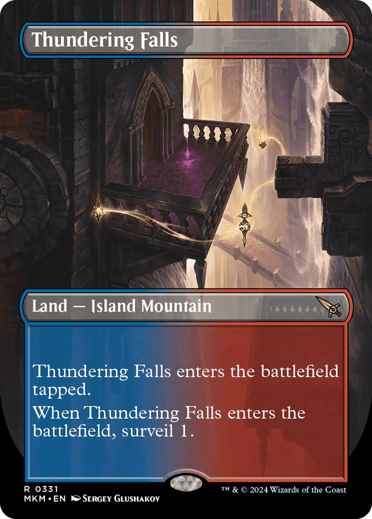 Thundering Falls (Borderless) [Murders at Karlov Manor] - Josh's Cards