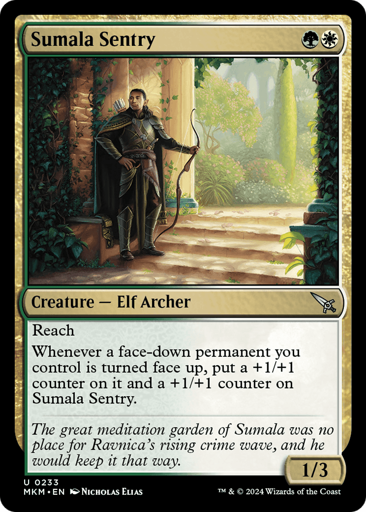 Sumala Sentry [Murders at Karlov Manor] - Josh's Cards