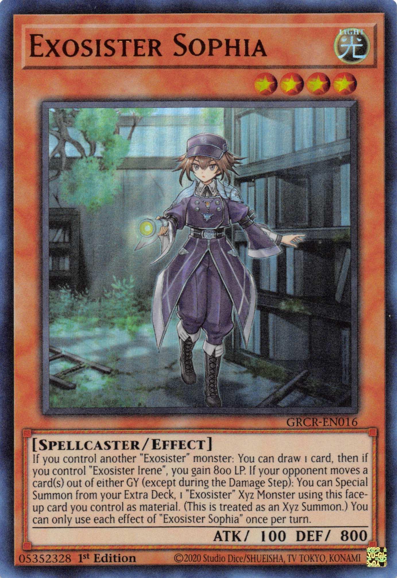 Exosister Sophia [GRCR-EN016] Ultra Rare - Josh's Cards