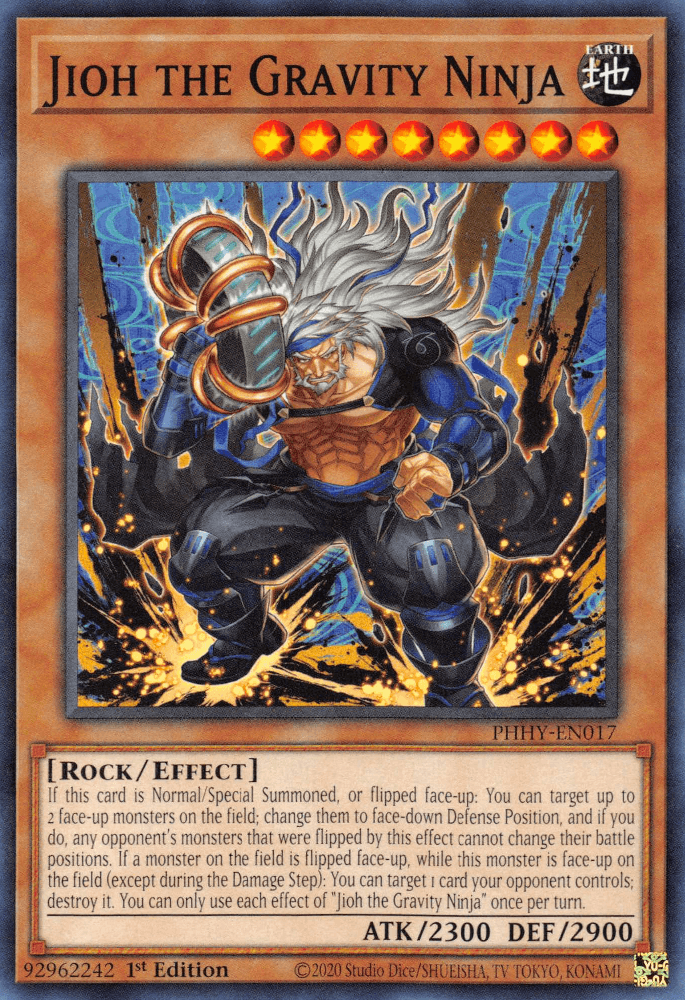 Jioh the Gravity Ninja [PHHY-EN017] Common - Josh's Cards