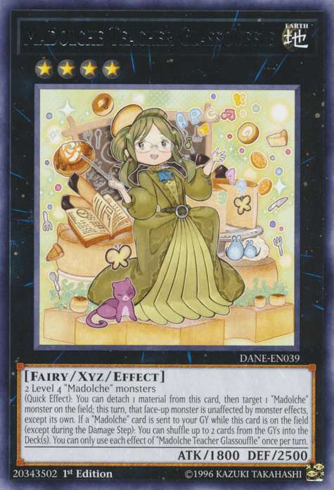 Madolche Teacher Glassouffle [DANE-EN039] Rare - Josh's Cards