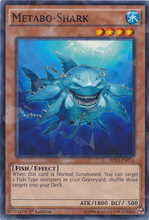 Metabo-Shark [BP03-EN068] Shatterfoil Rare - Josh's Cards
