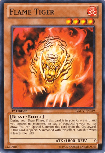 Flame Tiger [GAOV-EN039] Common - Josh's Cards
