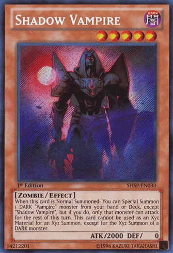 Shadow Vampire [SHSP-EN030] Secret Rare - Josh's Cards