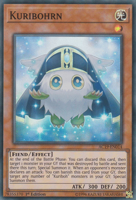 Kuribohrn [AC19-EN014] Super Rare - Josh's Cards